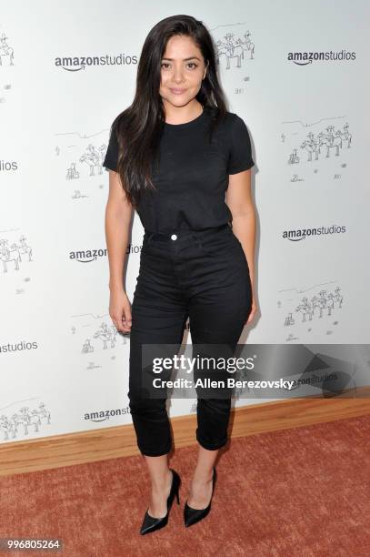 Teresa Ruiz attends Amazon Studios Premiere of "Don't Worry, He Wont Get Far On Foot" at ArcLight Hollywood on July 11, 2018 in Hollywood, California.