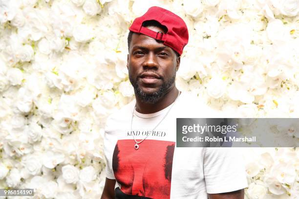 Actor and Comedian Kevin Hart attends Ashley North's Launch of "AN STYLE" Candles at IceLink Boutique and Rooftop Lounge on July 11, 2018 in West...