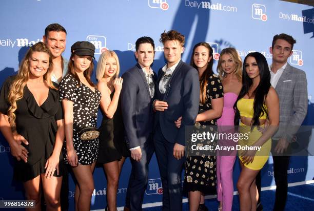 Jax Taylor, Brittany Cartwright, Lala Kent, Ariana Maddix, Tom Sandoval, Katie Maloney-Schwartz, Stassi Schroeder, Scheana Shay and James Kennedy...