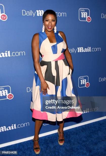 Alicia Quarles of DailyMailTV attends the DailyMail.com & DailyMailTV Summer Party at Tom Tom on July 11, 2018 in West Hollywood, California.