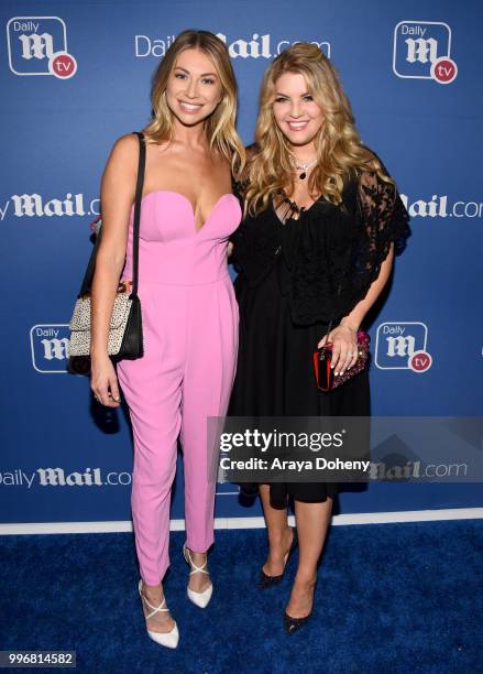 Stassi Schroeder and Pandora Vanderpump attend the DailyMail.com & DailyMailTV Summer Party at Tom Tom on July 11, 2018 in West Hollywood, California.