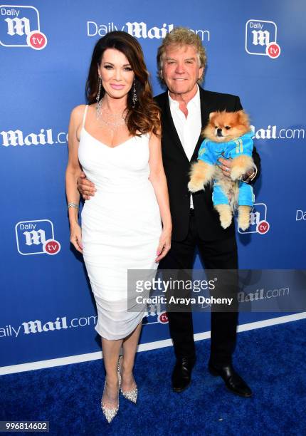 Lisa Vanderpump and Ken Todd attend the DailyMail.com & DailyMailTV Summer Party at Tom Tom on July 11, 2018 in West Hollywood, California.