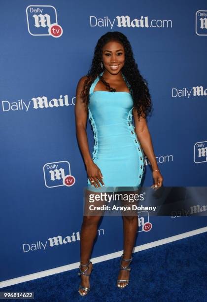 Ariane Andrew attends the DailyMail.com & DailyMailTV Summer Party at Tom Tom on July 11, 2018 in West Hollywood, California.