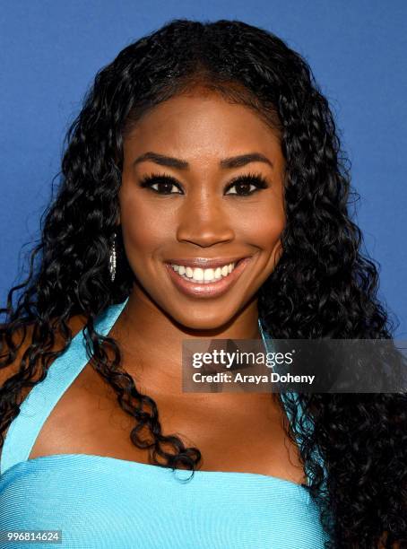 Ariane Andrew attends the DailyMail.com & DailyMailTV Summer Party at Tom Tom on July 11, 2018 in West Hollywood, California.