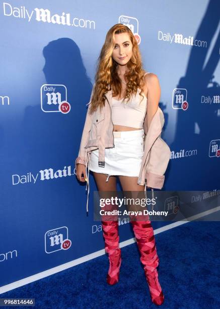 Ashley Brinton attends the DailyMail.com & DailyMailTV Summer Party at Tom Tom on July 11, 2018 in West Hollywood, California.