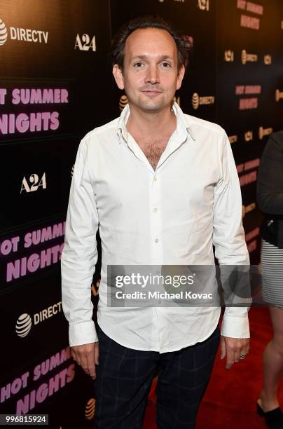 Composer Will Bates attends the Los Angeles Special Screening of "Hot Summer Nights" on July 11, 2018 in Los Angeles, California.