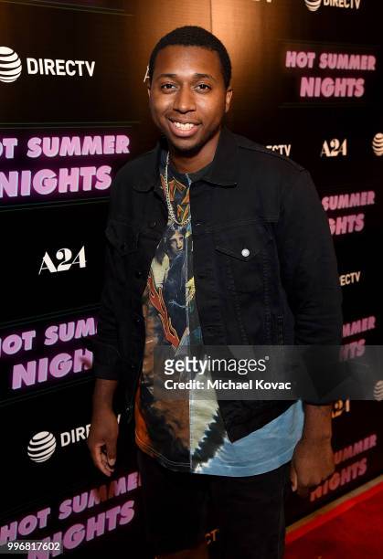 Actor Ty Hickson attends the Los Angeles Special Screening of "Hot Summer Nights" on July 11, 2018 in Los Angeles, California.