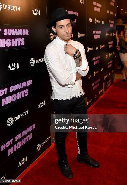 Actor Rob Raco attends the Los Angeles Special Screening of "Hot Summer Nights" on July 11, 2018 in Los Angeles, California.