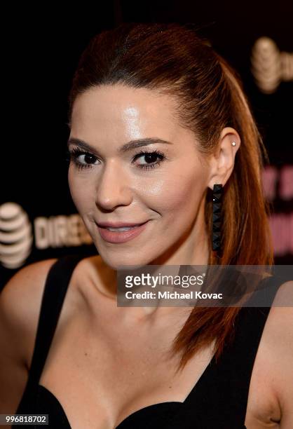 Actor Romina Laino attends the Los Angeles Special Screening of "Hot Summer Nights" on July 11, 2018 in Los Angeles, California.