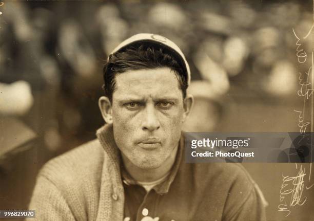Portrait of American baseball player Ed Walsh , pitcher for the Chicago White Sox, Chicago, Illinois, May 13, 1911.