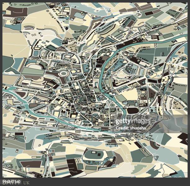 bath city of uk,art map background - bath england stock illustrations