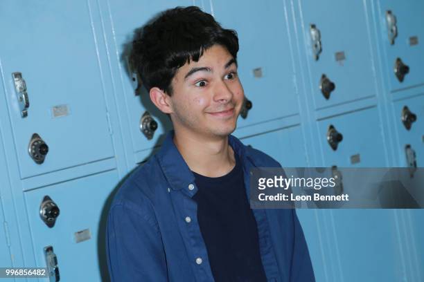 Actor Daniel Zolghadri attends the Screening Of A24's "Eighth Grade" - Arrivals at Le Conte Middle School on July 11, 2018 in Los Angeles, California.