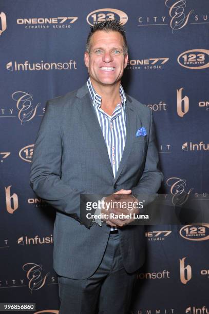 Dave Vanhoose, author and founder of Speaking Empire, attends City Summit: Wealth Mastery And Mindset Edition after-party at Allure Banquet &...