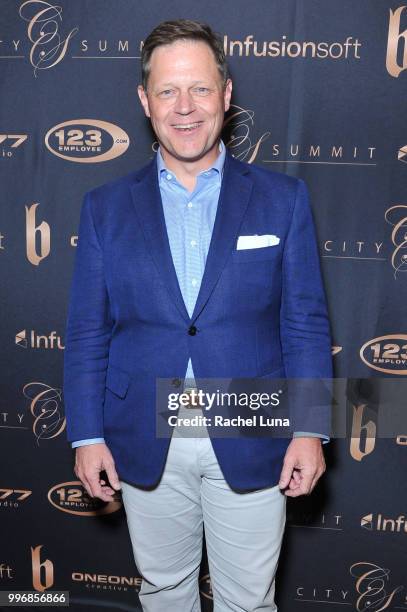 Laughlin Associates Chairman Aaron Young attends City Summit: Wealth Mastery And Mindset Edition after-party at Allure Banquet & Catering on July 11,...