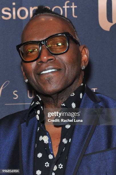 Host Randy Jackson attends City Summit: Wealth Mastery And Mindset Edition after-party at Allure Banquet & Catering on July 11, 2018 in Van Nuys,...