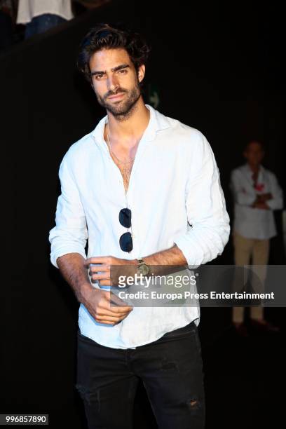 Juan Betancourt attends La Condesa show at Mercedes Benz Fashion Week Madrid Spring/ Summer 2019 at IFEMA on July 11, 2018 in Madrid, Spain.