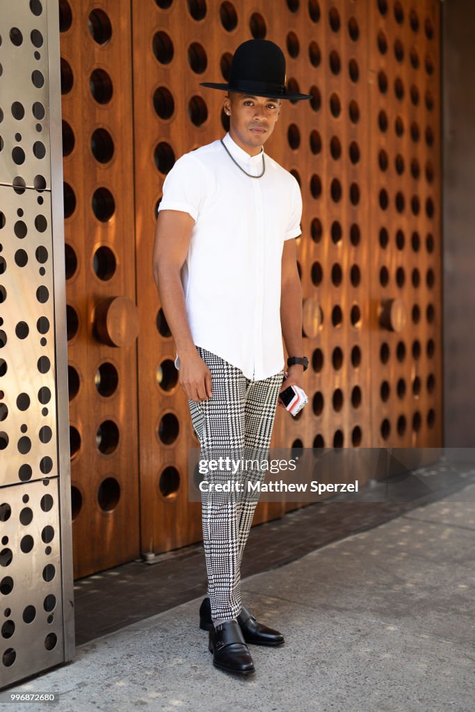 Street Style - July 2018 Men's Fashion Week