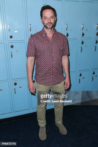 Actor Nick Kroll attends the Screening Of A24's "Eighth Grade" - Arrivals at Le Conte Middle School on July 11, 2018 in Los Angeles, California.