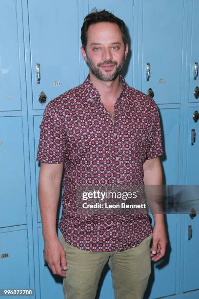 Actor Nick Kroll attends the Screening Of A24's "Eighth Grade" - Arrivals at Le Conte Middle School on July 11, 2018 in Los Angeles, California.