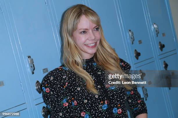 Actress Riki Lindhome attends the Screening Of A24's "Eighth Grade" - Arrivals at Le Conte Middle School on July 11, 2018 in Los Angeles, California.