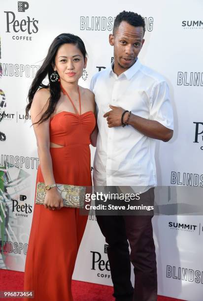 Do-D.A.T. And guest attend the Premiere of Summit Entertainment's "Blindspotting" at The Grand Lake Theater on July 11, 2018 in Oakland, California.
