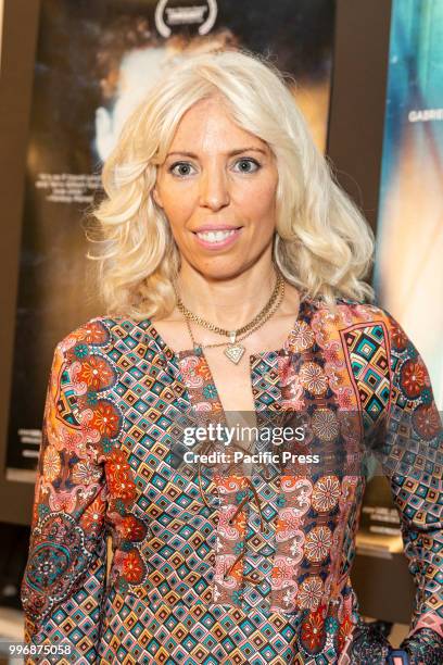 Rosie Tovi attends 7 Splinters in Time New York premiere at The Anthology Film Archives.