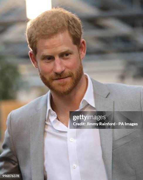 The Duke of Sussex visits DogPatch Labs, a co-working space for technology start-ups located in Dublin's 'Digital Docklands' during his visit to the...