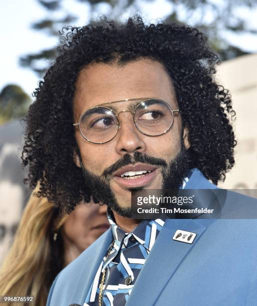 Daveed Diggs attends the premiere of Summit Entertainment's "Blindspotting" at The Grand Lake Theater on July 11, 2018 in Oakland, California.