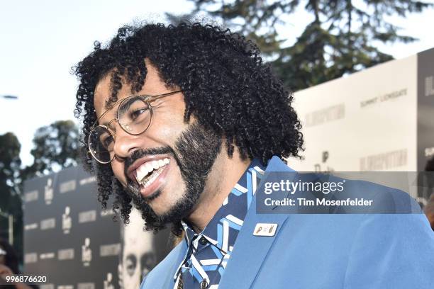 Daveed Diggs attends the premiere of Summit Entertainment's "Blindspotting" at The Grand Lake Theater on July 11, 2018 in Oakland, California.