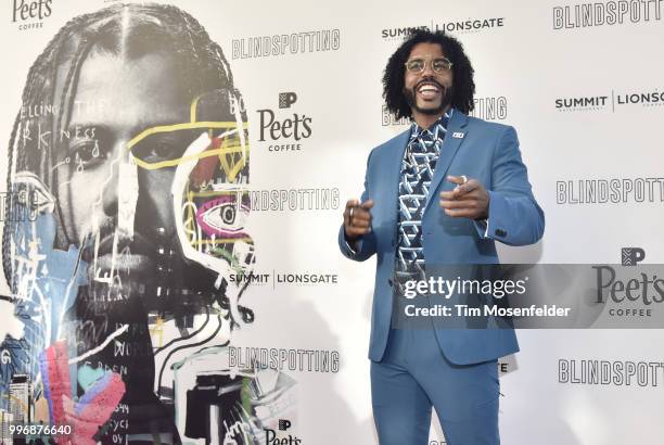 Daveed Diggs attends the premiere of Summit Entertainment's "Blindspotting" at The Grand Lake Theater on July 11, 2018 in Oakland, California.