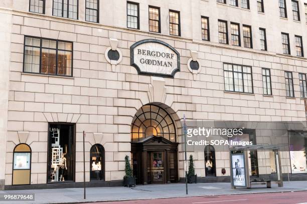 Bergdorf Goodman store in New York City.
