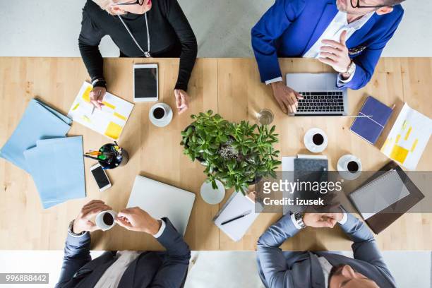 business team planning new project - izusek stock pictures, royalty-free photos & images