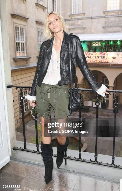 Anja Rubik, a polish supermodel, during the festival. International Festival of Independent Cinema, NETIA OFF CAMERA is one of the biggest events of...