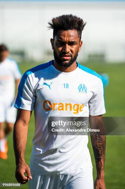 Jordan Amavi of Marseille during the Friendly match between Marseille and Beziers on July 11, 2018 in Montpellier, France.