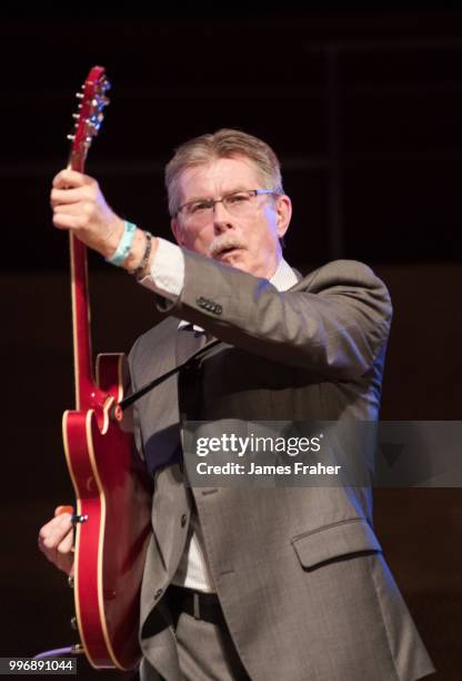 Billy Flynn performs on stage at The Chicago Blues Festival on June 9, 2018 in Chicago, Illinois, United States.
