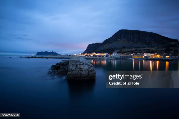 blue hour - stig stock pictures, royalty-free photos & images