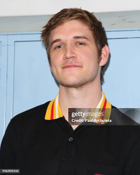 Director Bo Burnham attends the screening of A24's "Eighth Grade" at Le Conte Middle School on July 11, 2018 in Los Angeles, California.