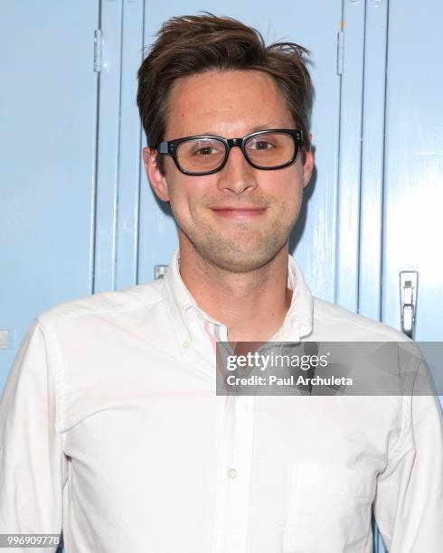 Producer Chris Storer attends the screening of A24's "Eighth Grade" at Le Conte Middle School on July 11, 2018 in Los Angeles, California.