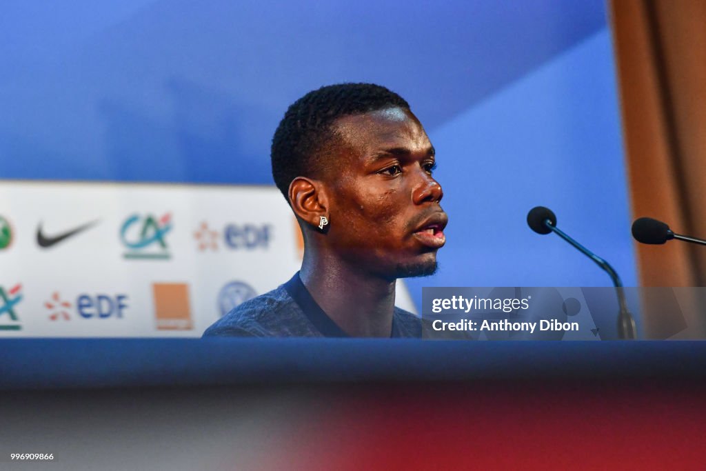 Training and Press Conference France - FIFA World Cup 2018