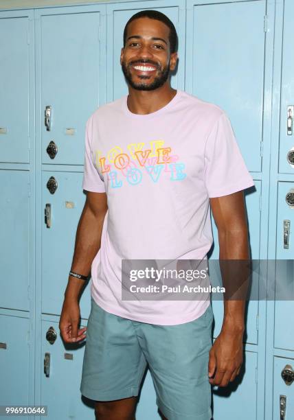 Reality TV Personality Eric Bigger attends the screening of A24's "Eighth Grade" at Le Conte Middle School on July 11, 2018 in Los Angeles,...