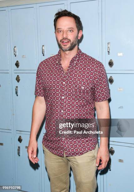 Actor Nick Kroll attends the screening of A24's "Eighth Grade" at Le Conte Middle School on July 11, 2018 in Los Angeles, California.