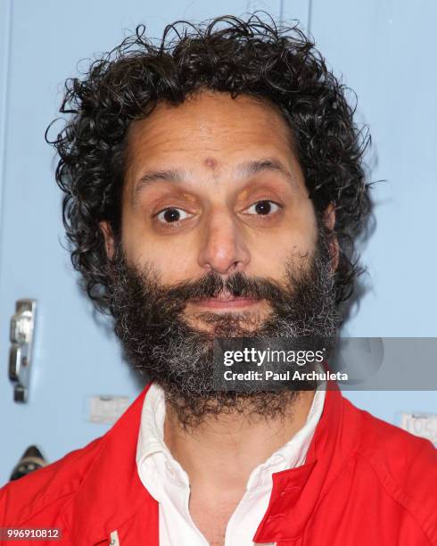 Actor Jason Mantzoukas attends the screening of A24's "Eighth Grade" at Le Conte Middle School on July 11, 2018 in Los Angeles, California.