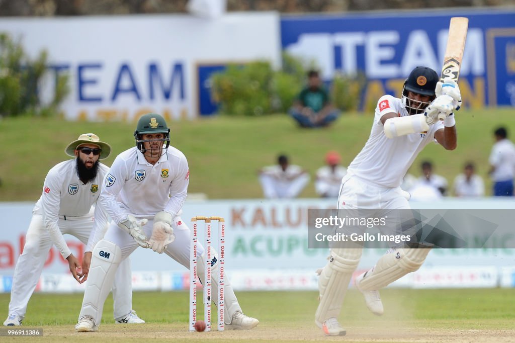 1st Test: Sri Lanka and South Africa, Day 1