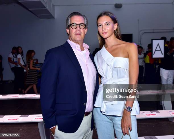 Rich Murray and Hope Murray attend the Todd Snyder S/S 2019 Collection during NYFW Men's July 2018 at Industria Studios on July 11, 2018 in New York...