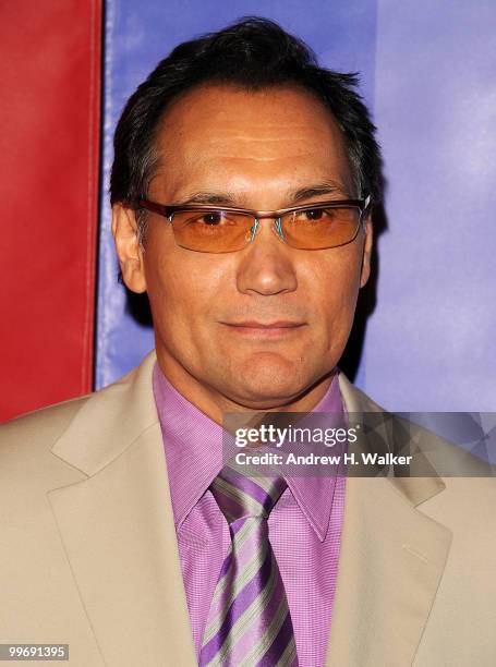 Actor Jimmy Smits attends the 2010 NBC Upfront presentation at The Hilton Hotel on May 17, 2010 in New York City.