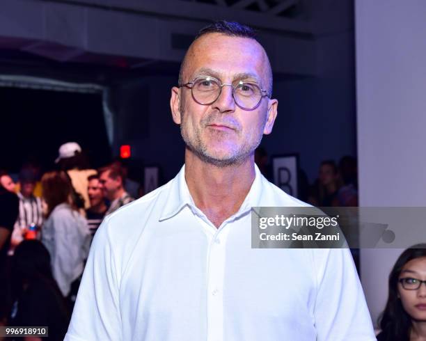 Steven Kolb attends the Todd Snyder S/S 2019 Collection during NYFW Men's July 2018 at Industria Studios on July 11, 2018 in New York City.