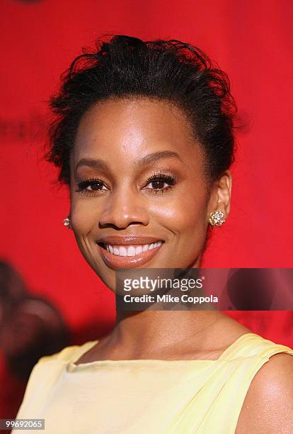 Actress Anika Noni Rose attends the 69th Annual Peabody Awards at The Waldorf Astoria on May 17, 2010 in New York City.