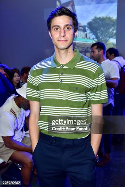 Gideon Glick attends the Todd Snyder S/S 2019 Collection during NYFW Men's July 2018 at Industria Studios on July 11, 2018 in New York City.