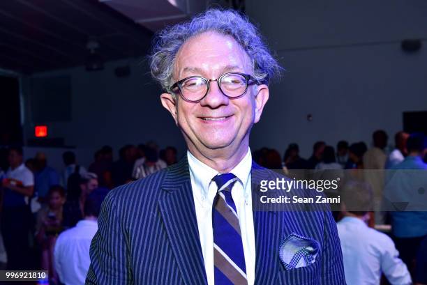 William Ivey Long attends Todd Snyder S/S 2019 Collection during NYFW Men's July 2018 at Industria Studios on July 11, 2018 in New York City.