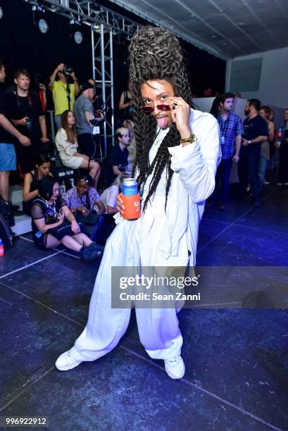 Daquane Cherry attends the Todd Snyder S/S 2019 Collection during NYFW Men's July 2018 at Industria Studios on July 11, 2018 in New York City.